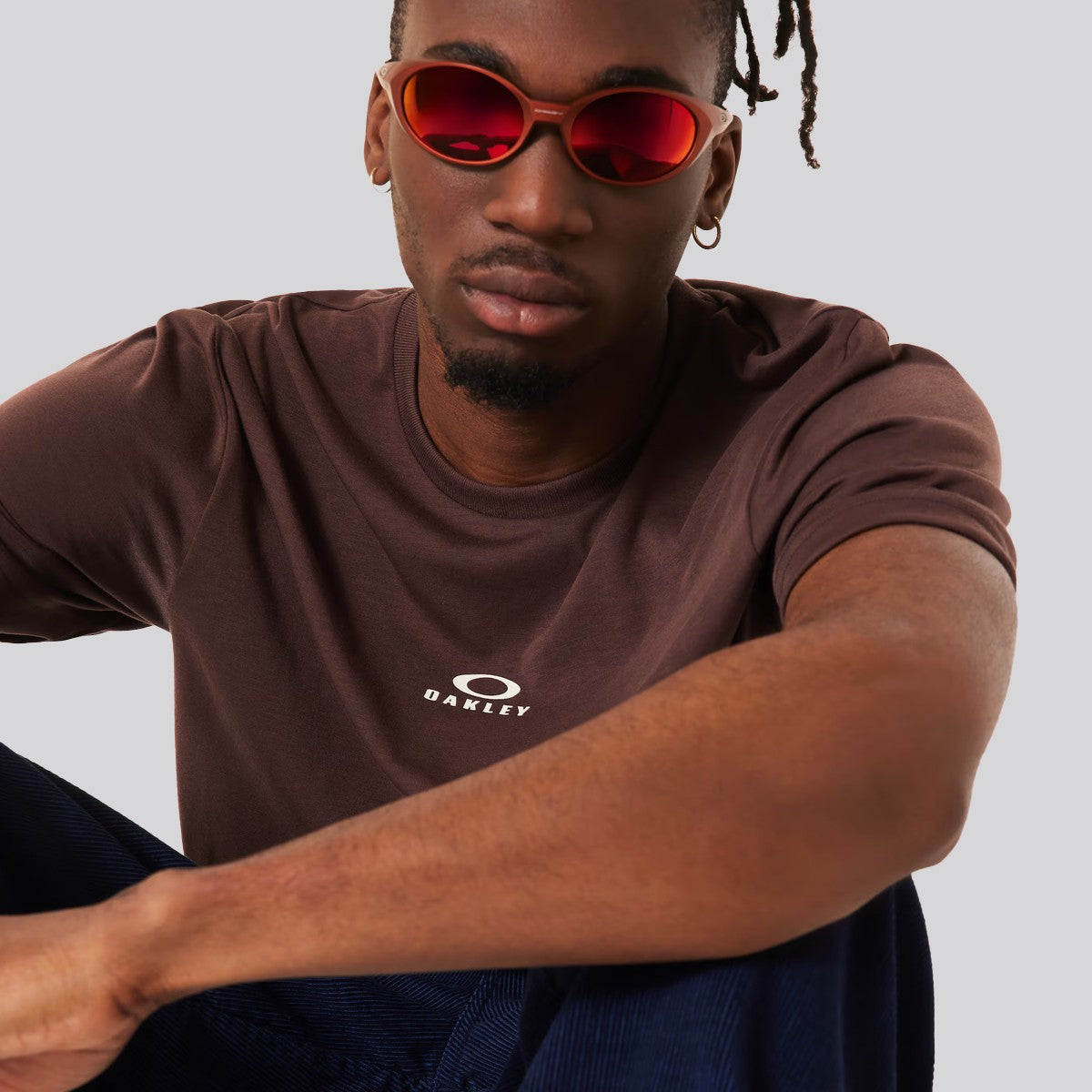 Polera Oakley Bark New Deep Amethyst