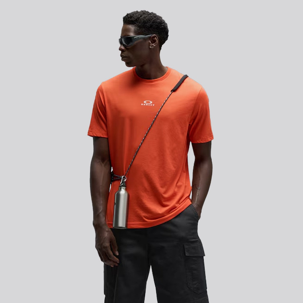 Polera Oakley BARK NEW SS Orange/DK Orange