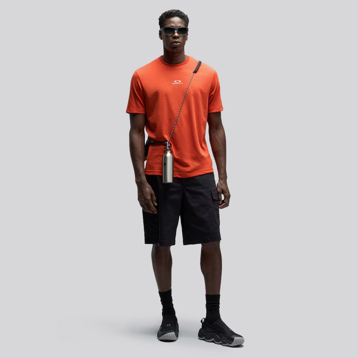 Polera Oakley BARK NEW SS Orange/DK Orange