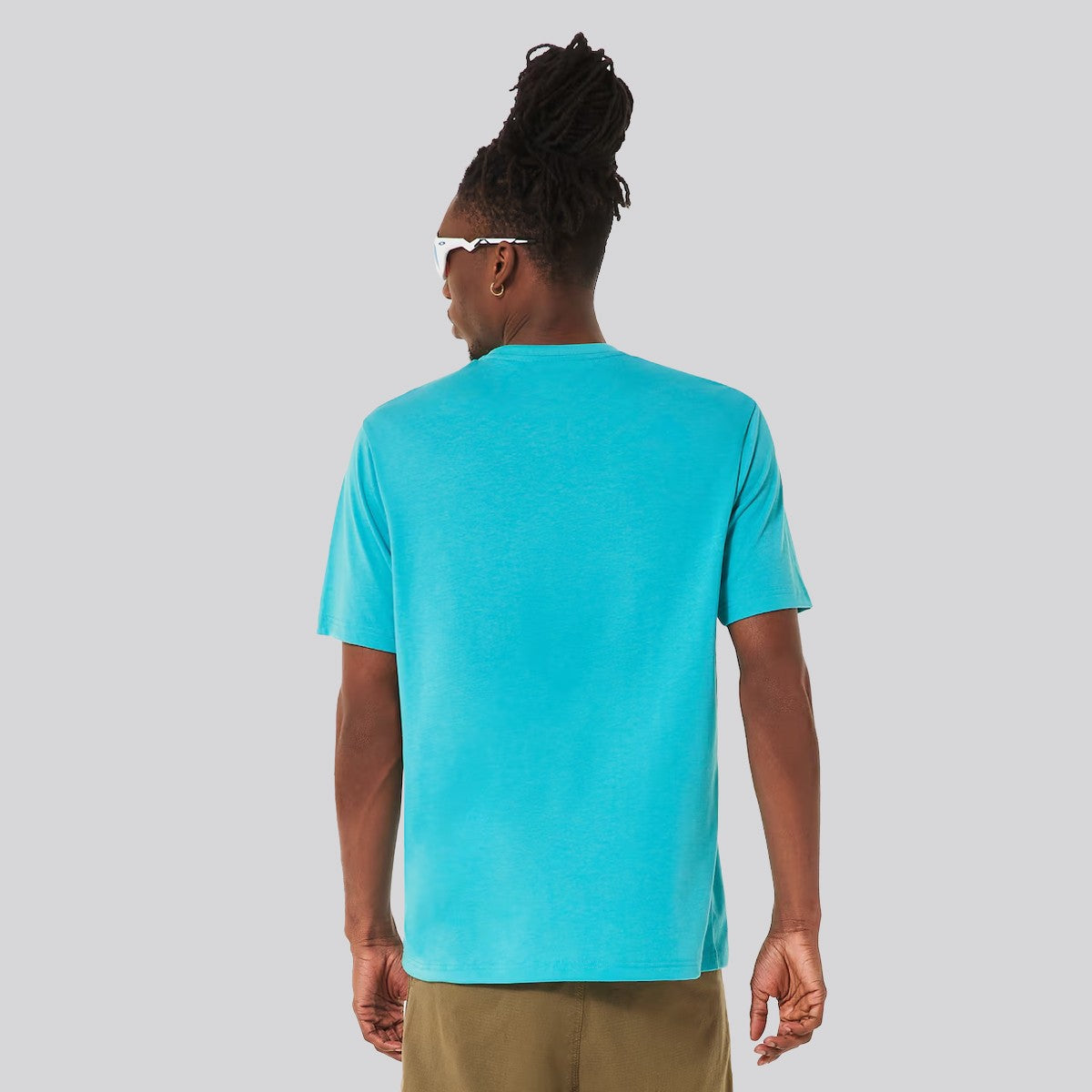 Polera Oakley Bark New Swimming Pool Blue