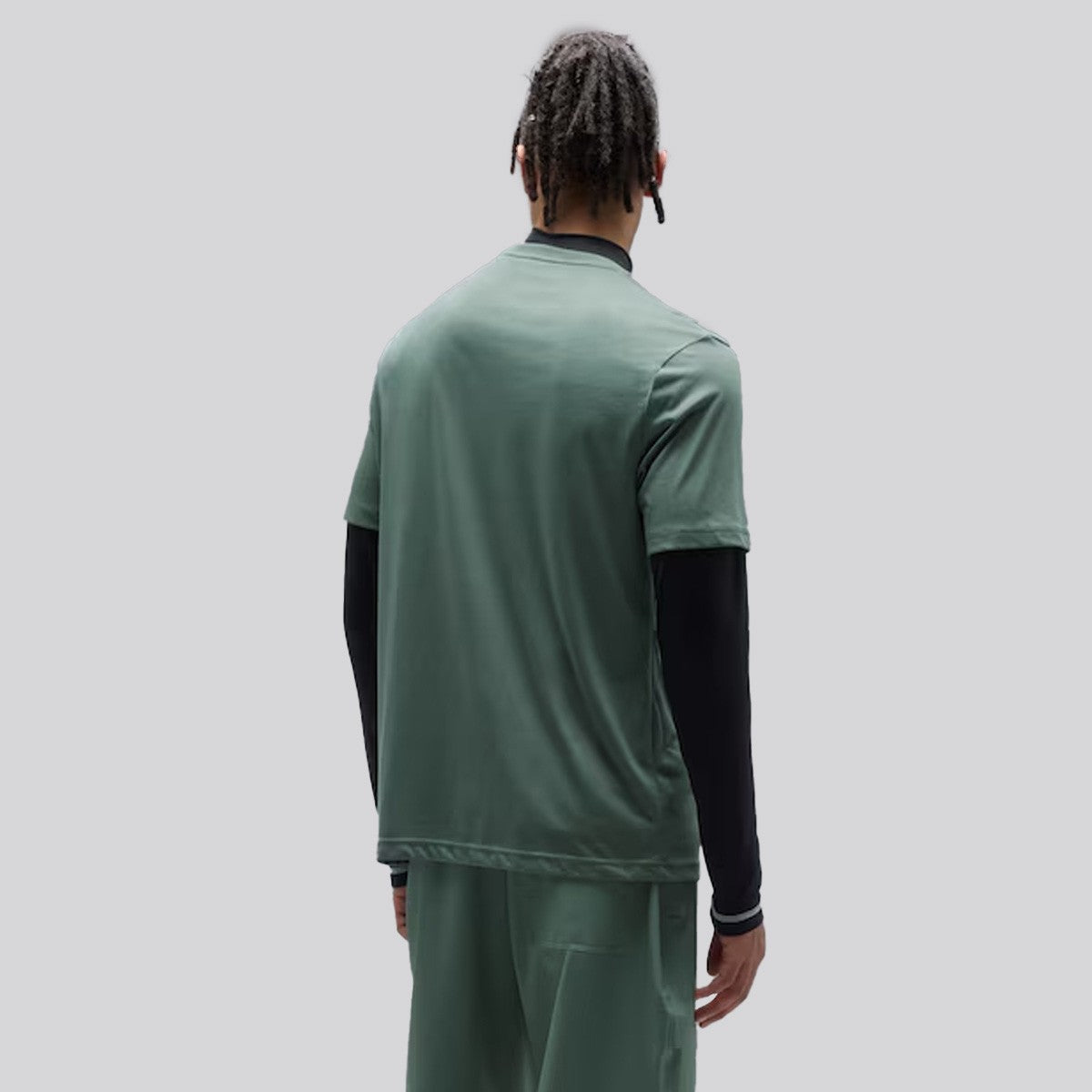 Polera Oakley Bark New SS Green/Olive