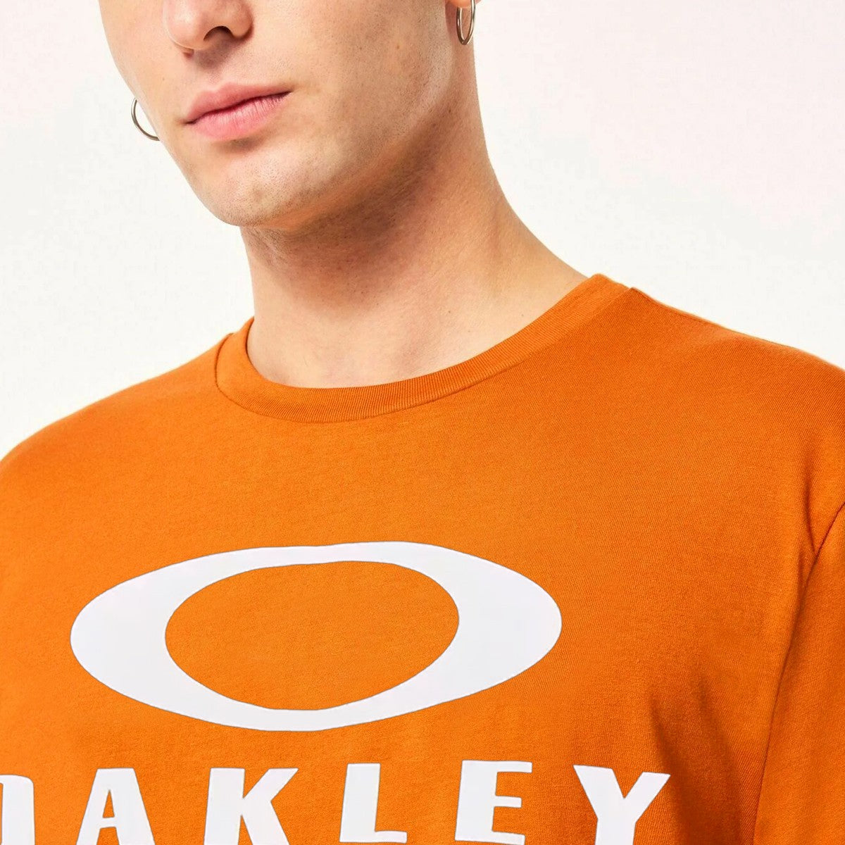 Polera Oakley O Bark Neon Orange