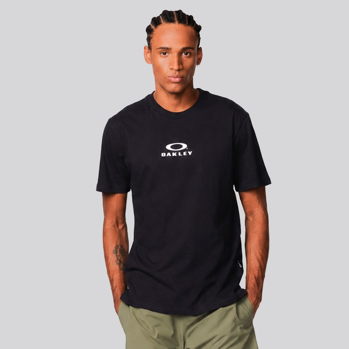 Polera Oakley Bark New Tree Black