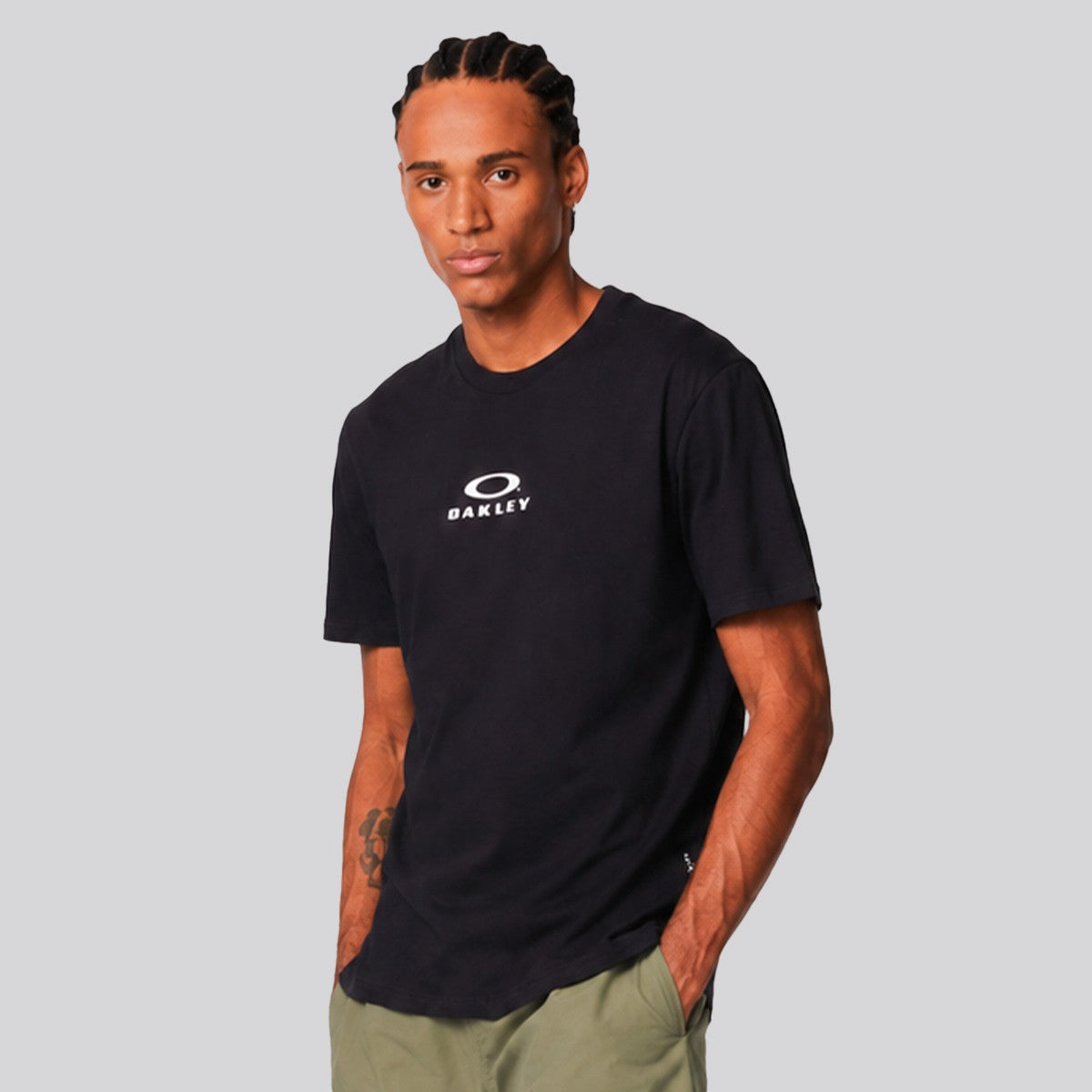 Polera Oakley Bark New Tree Black