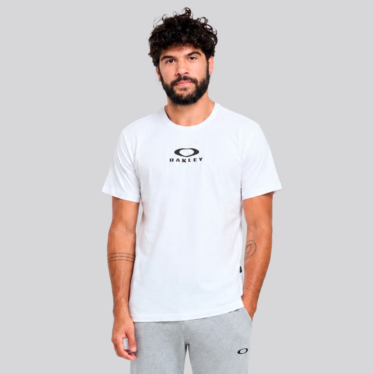 Polera Oakley Bark New Tree White