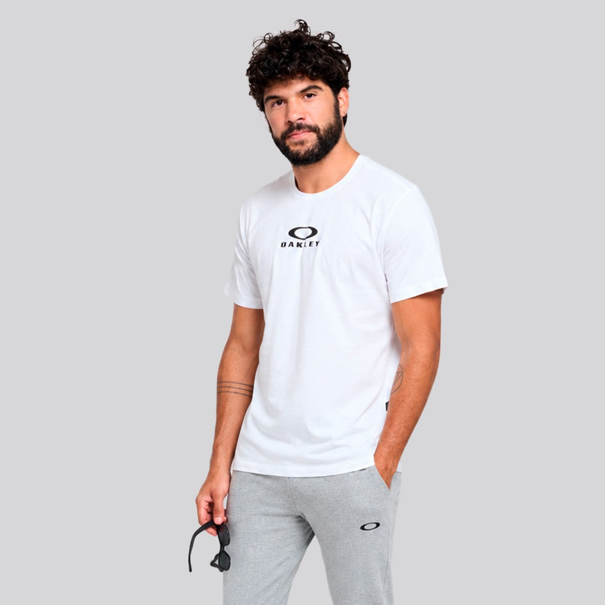 Polera Oakley Bark New Tree White