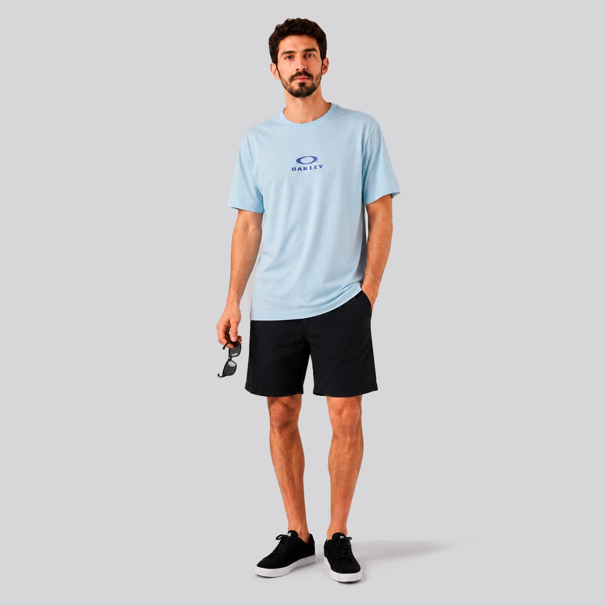 Polera Oakley Bark New Tee Frost