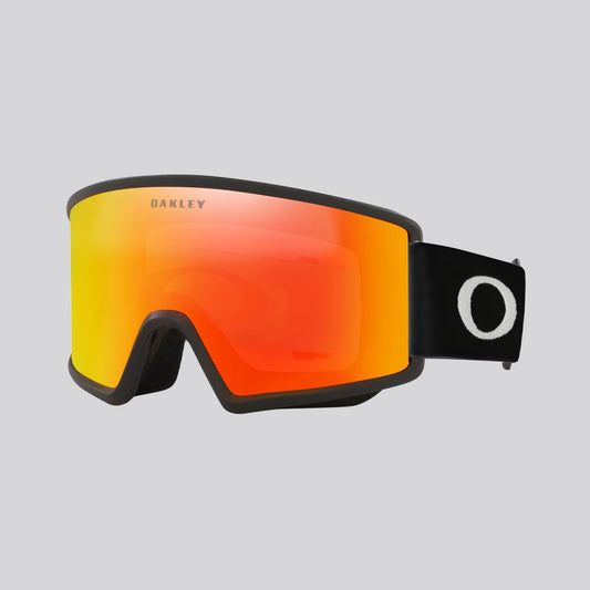 Antiparras Oakley Target Line Snow Fire Iridium Lenses/Matte Black Strap