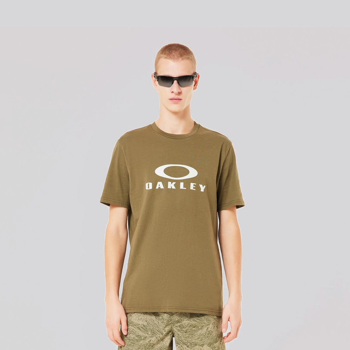 Polera Oakley O Bark 2.0 Army Green