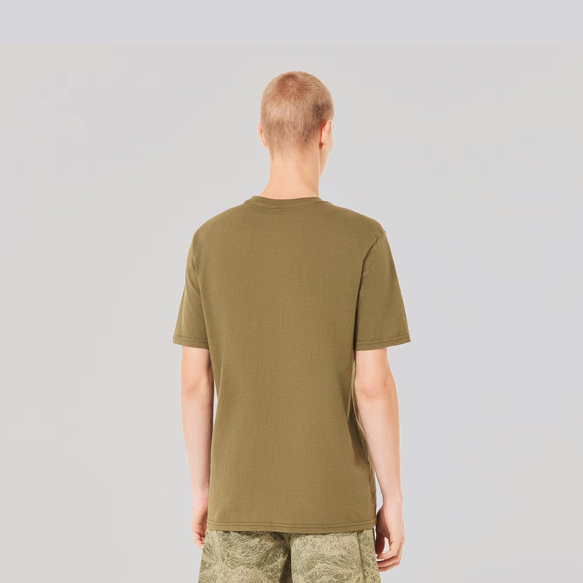 Polera Oakley O Bark 2.0 Army Green