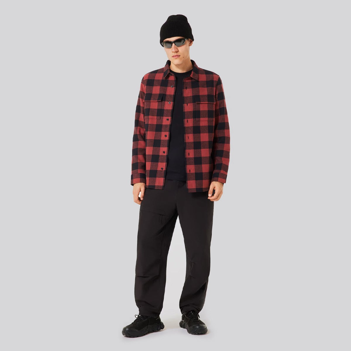 Camisa Oakley Bear Cozy Rosewood/Black