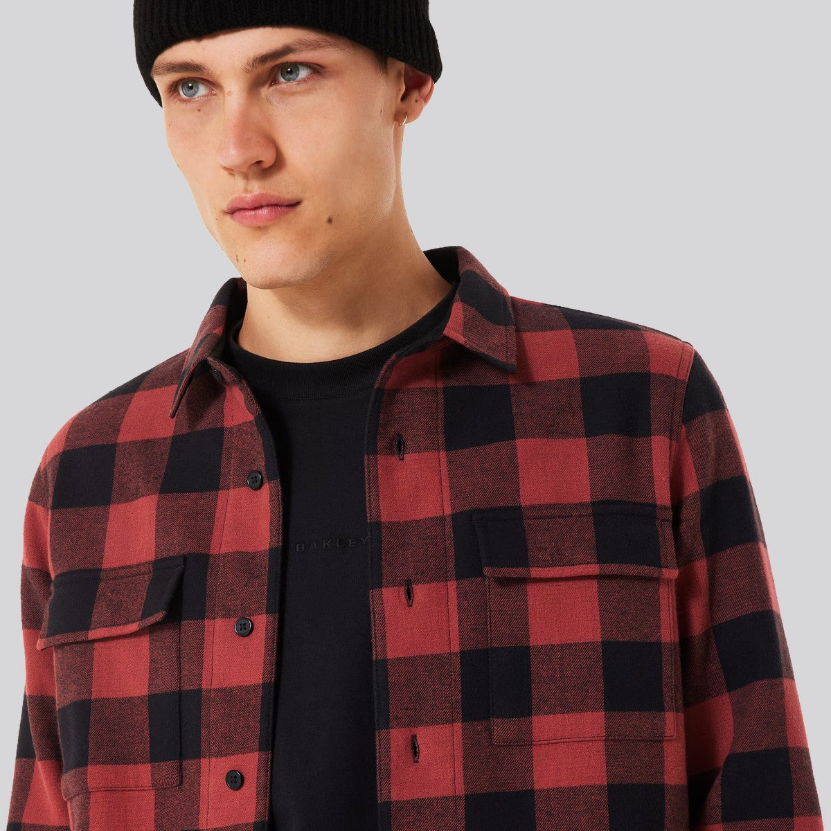 Camisa Oakley Bear Cozy Rosewood/Black