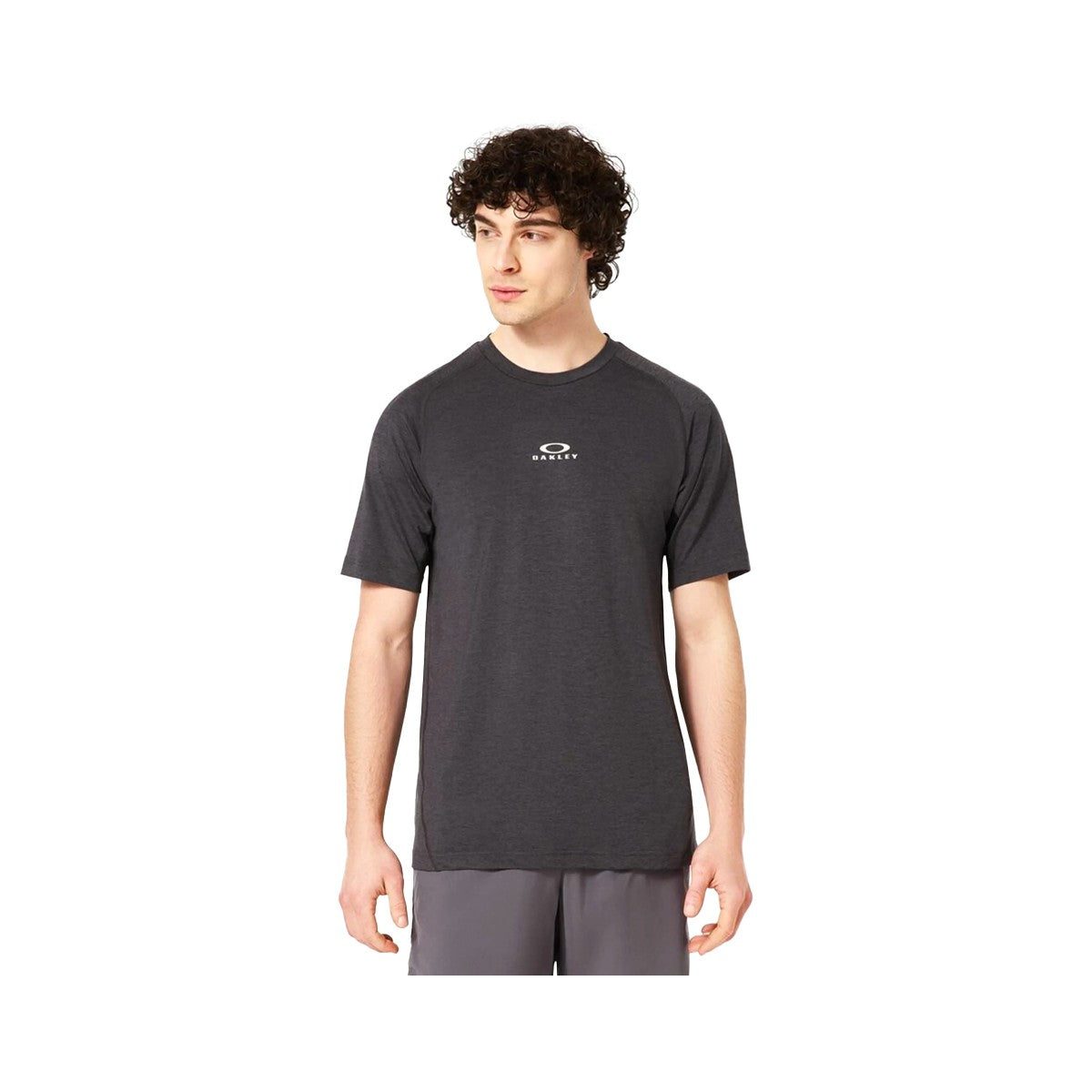 Polera Oakley O-Fit RC SS Black/Gray Heather