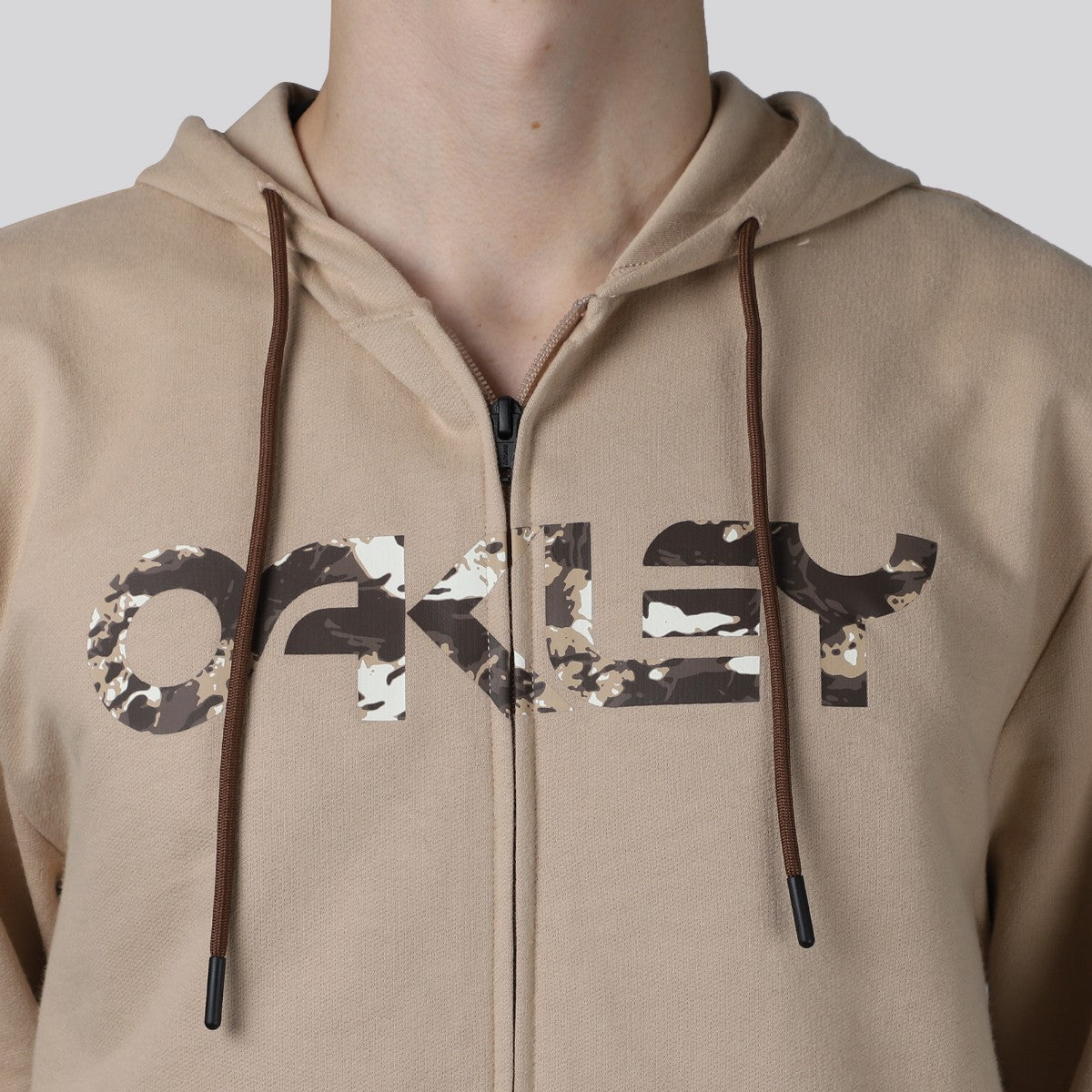 Polerón Oakley Teddy Full Zip Humus/Tiger Mint camo