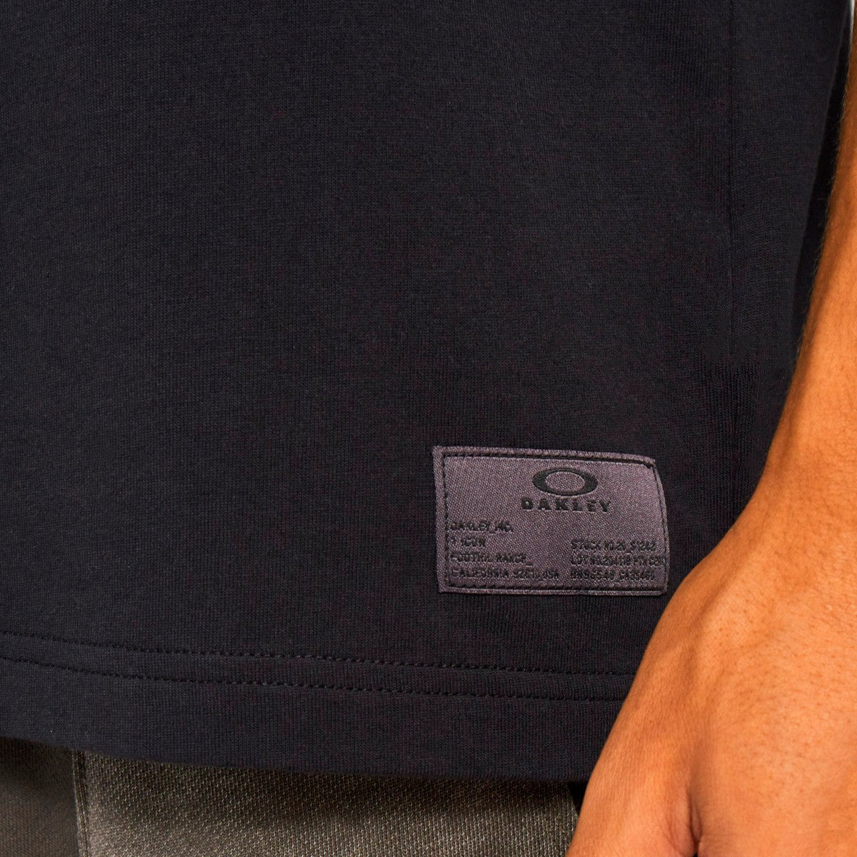 Polera Oakley Fhr Patch Blackout