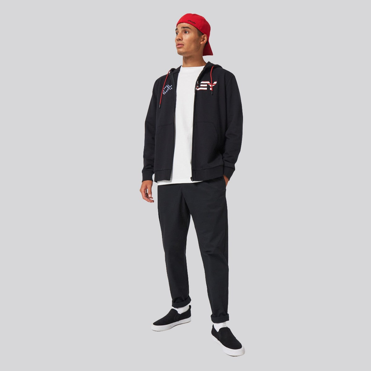 Polera Oakley Basic Fhr Patch Tee White