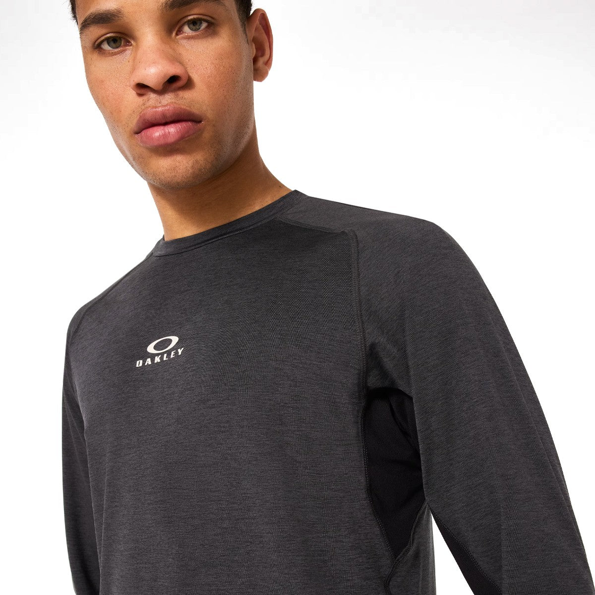 Polera Oakley O-Fit RC Black/Gray Heather