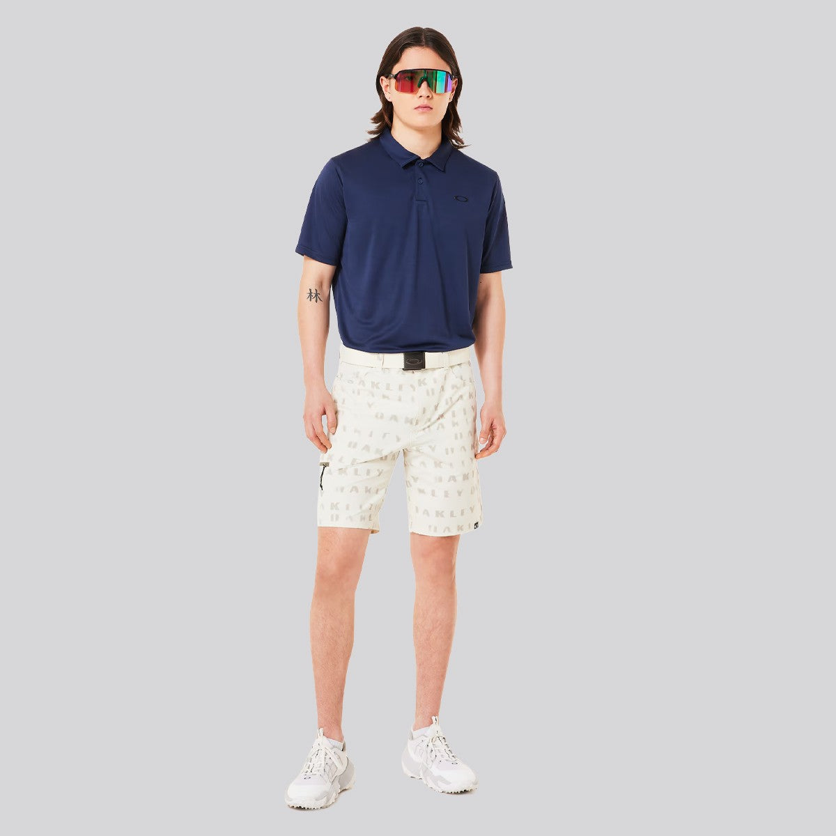 Polera Oakley Icon TN Protect RC Navy Blue