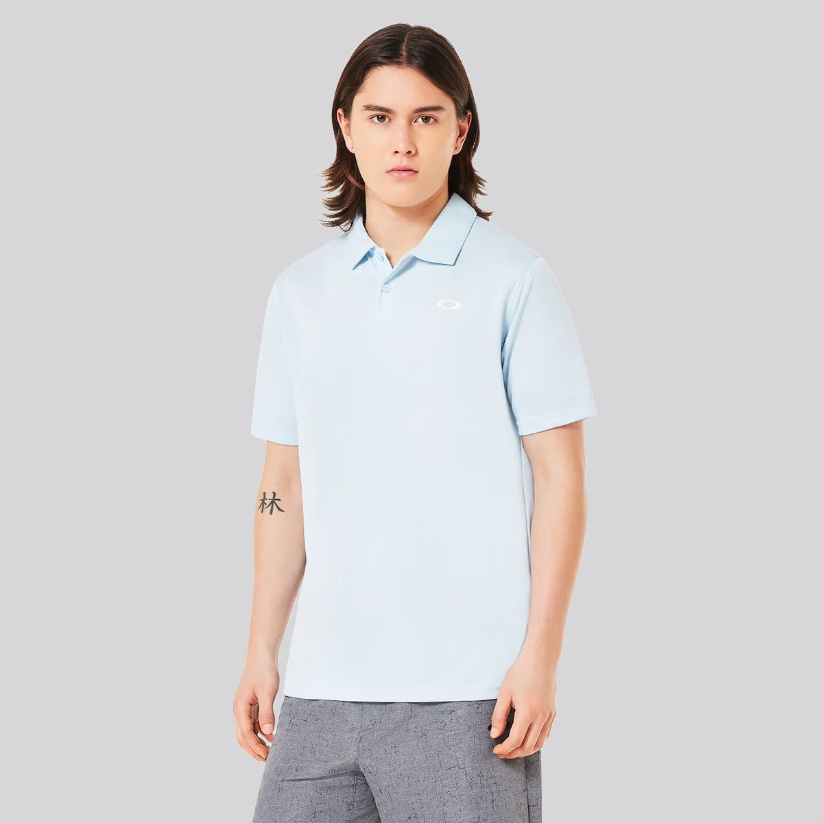 Polera Oakley Icon TN Protect RC Blue/Off White