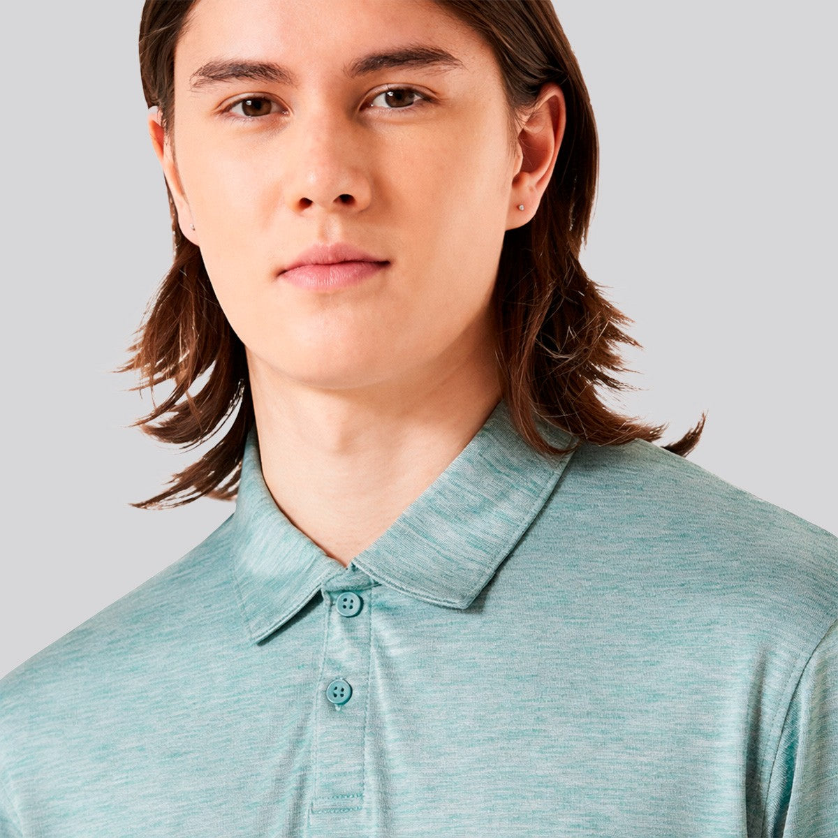 Polera Oakley Aero Hydrolix Pacific/Cement Heather