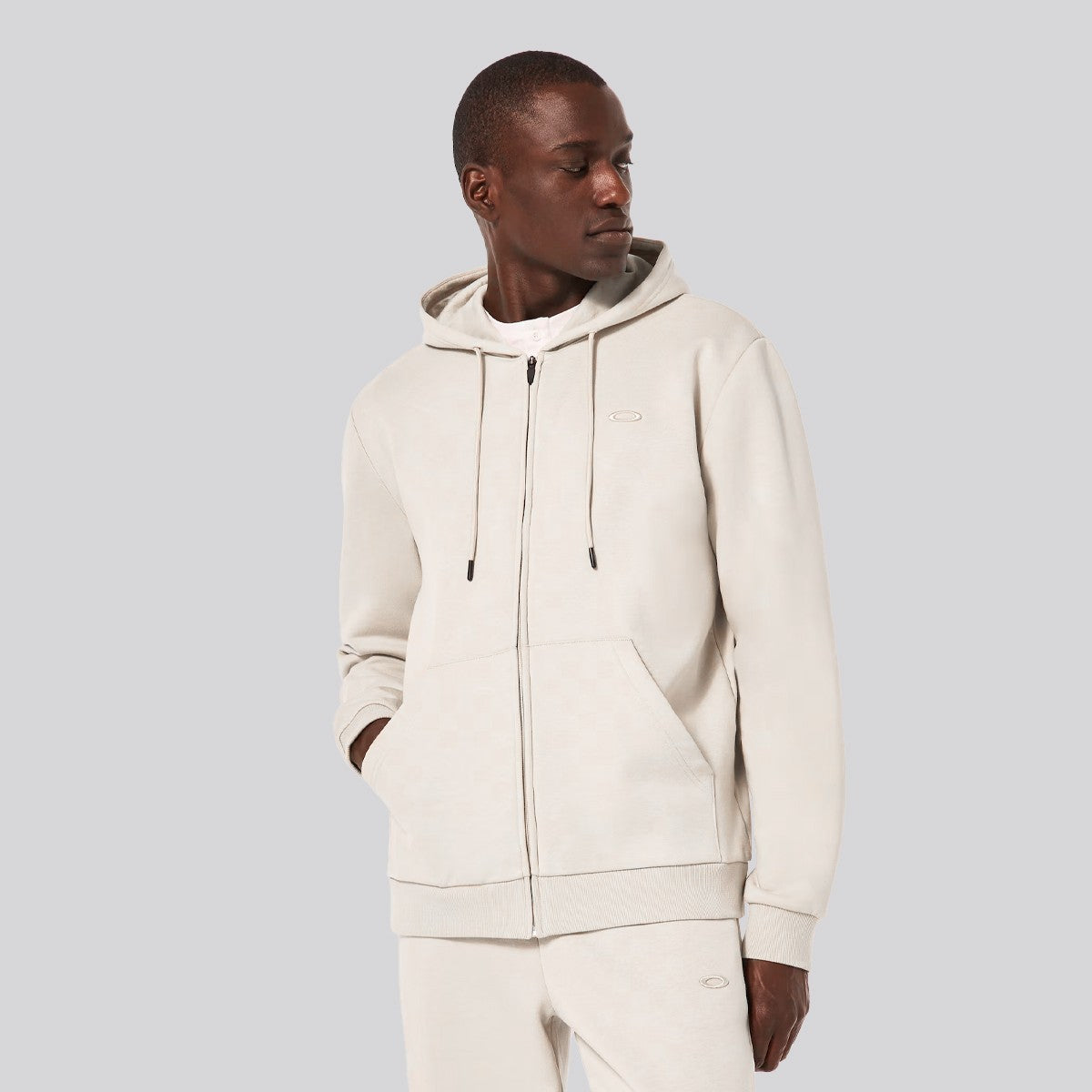 Polerón Oakley Relax Full Zip 2.0 Cream White