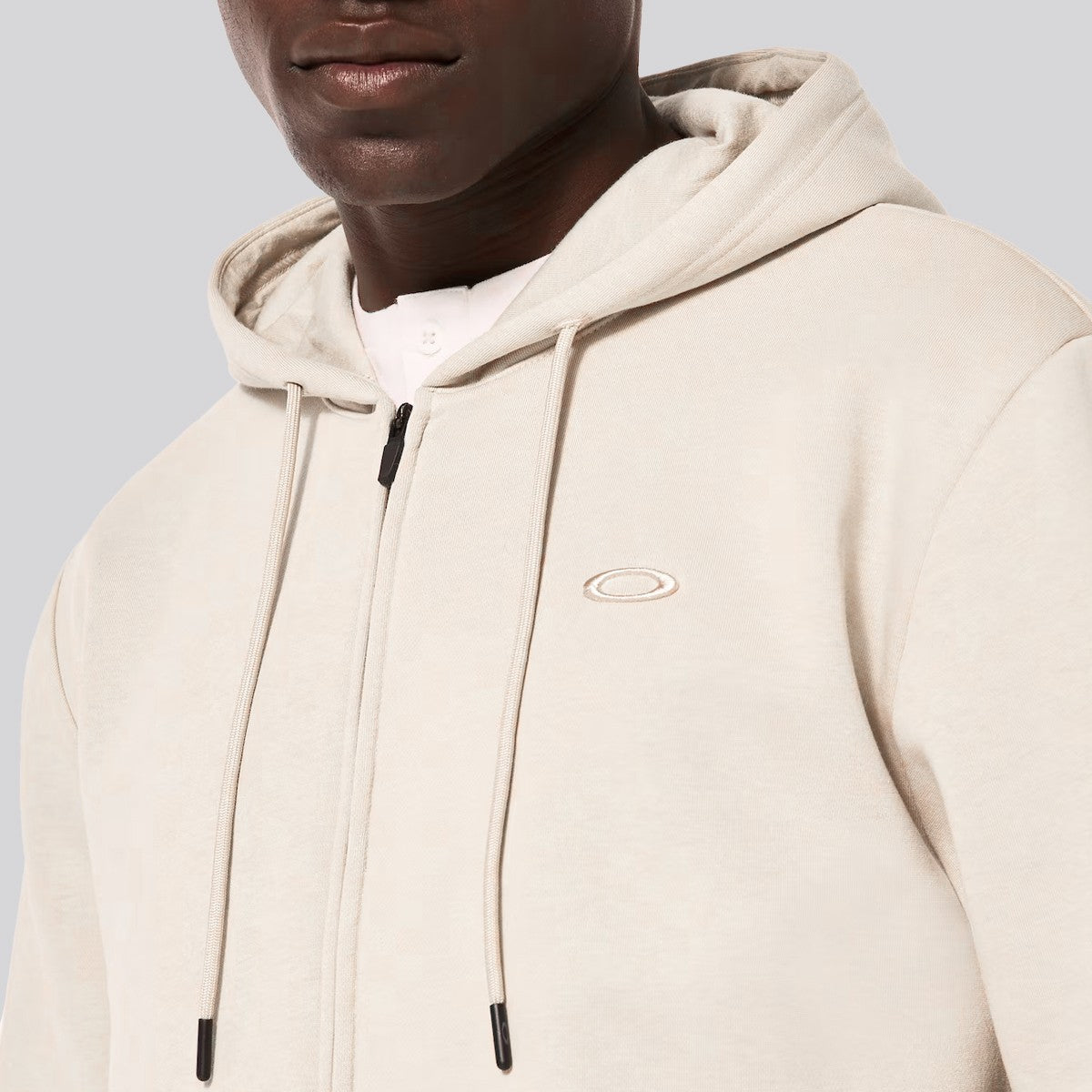 Polerón Oakley Relax Full Zip 2.0 Cream White
