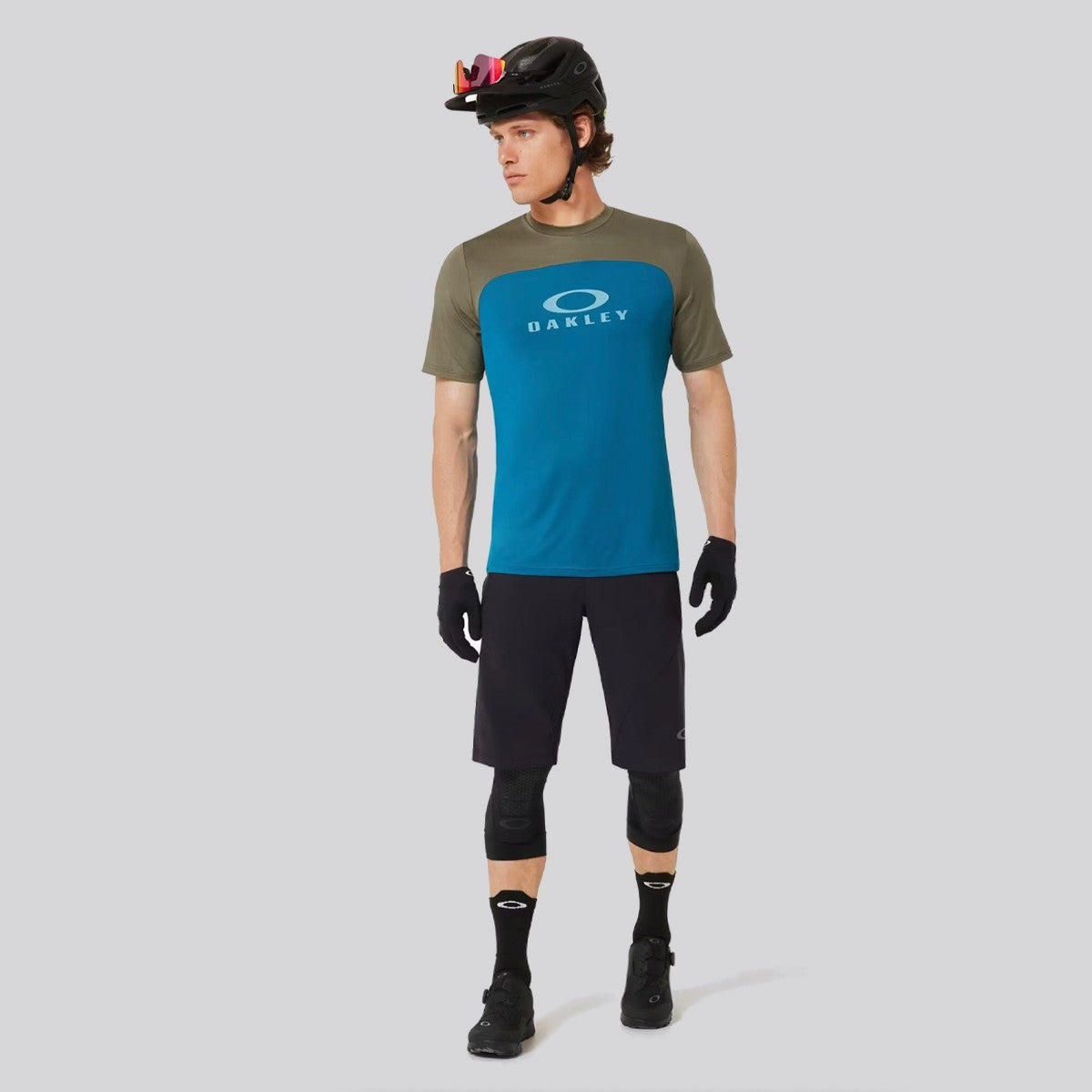 Polera Oakley Free Ride RC Green/Blue