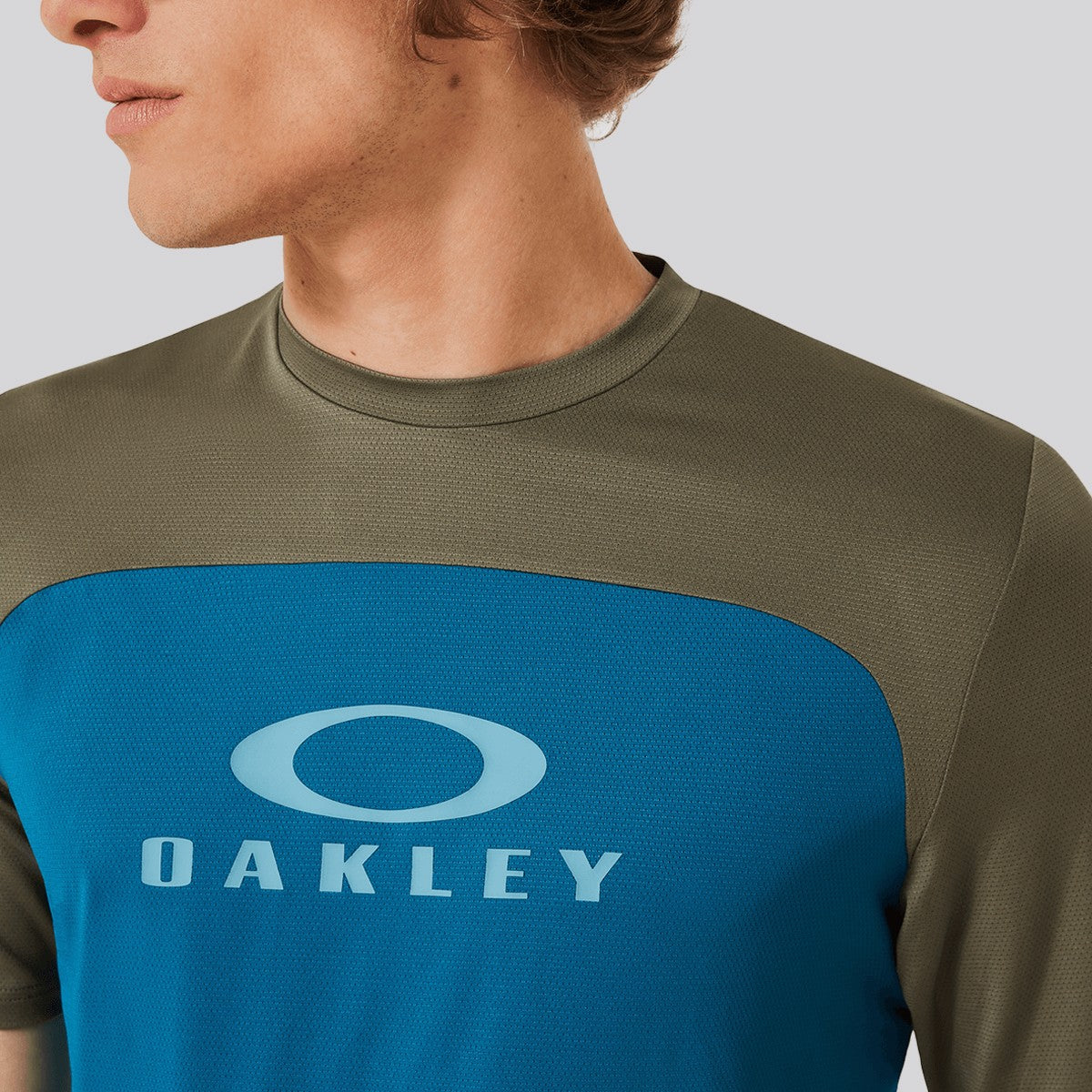 Polera Oakley Free Ride RC Green/Blue
