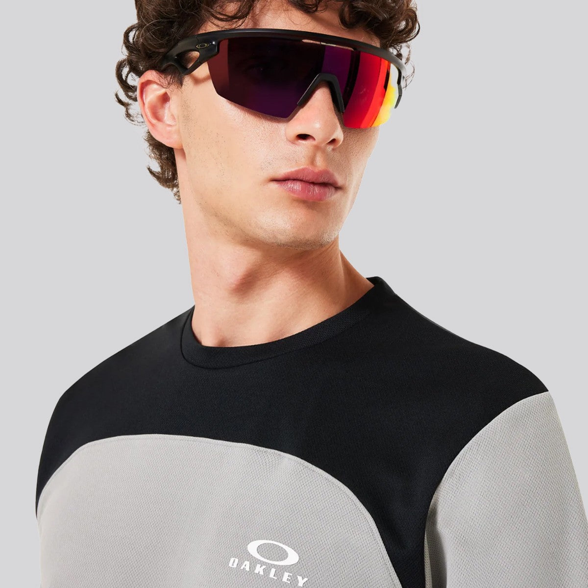 Polera Oakley Free Ride Black/Grey