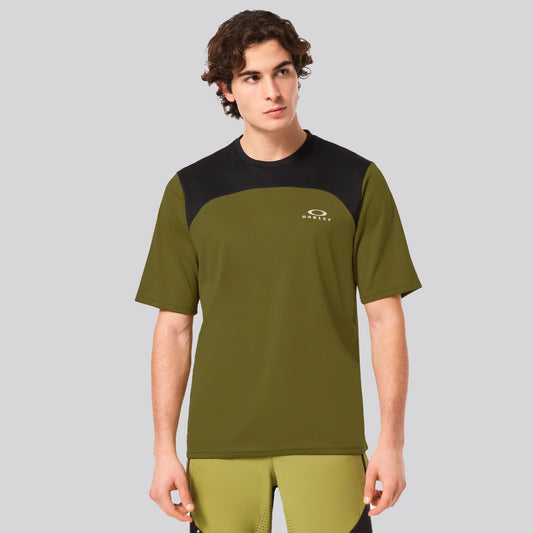 Polera Oakley Free Ride Fern/Black