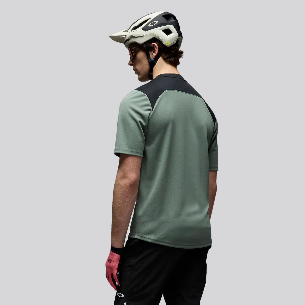 Polera Oakley Free Ride SS Dark Green