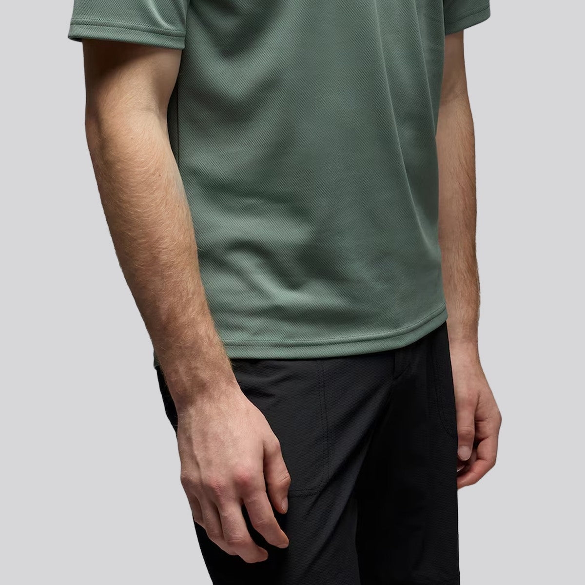 Polera Oakley Free Ride SS Dark Green