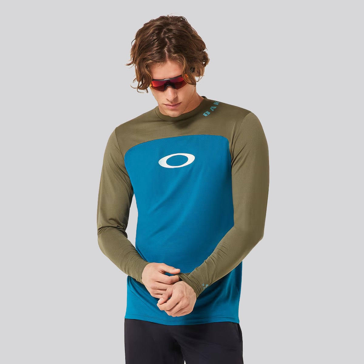Polera Oakley Free Ride RC Army Green/New Balsam