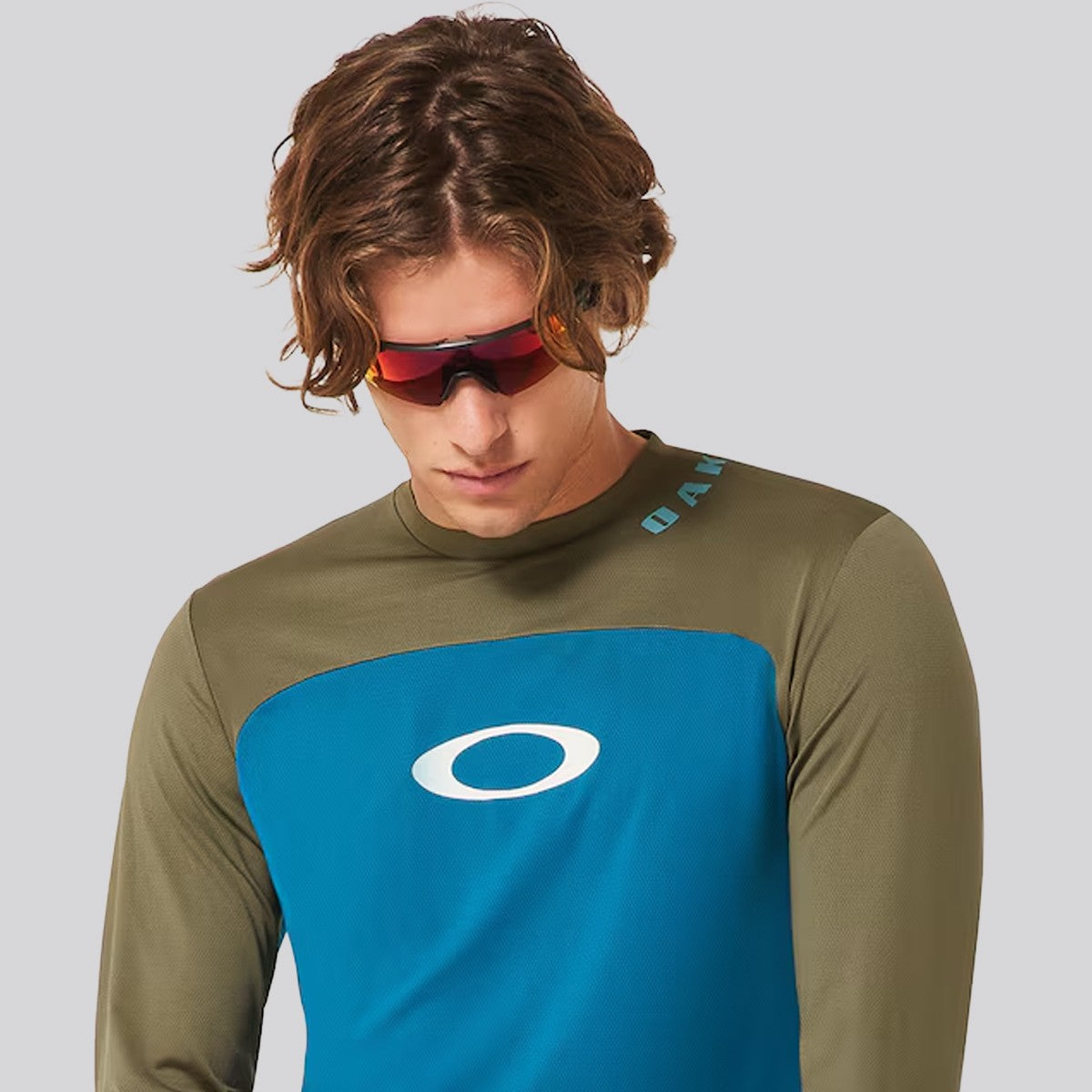 Polera Oakley Free Ride RC Army Green/New Balsam