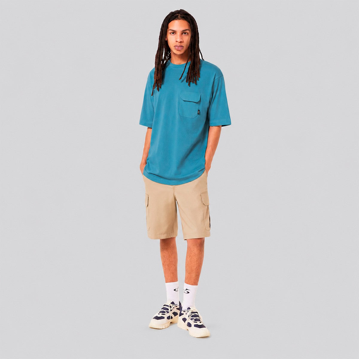 Polera Oakley Roam Dark Pacific