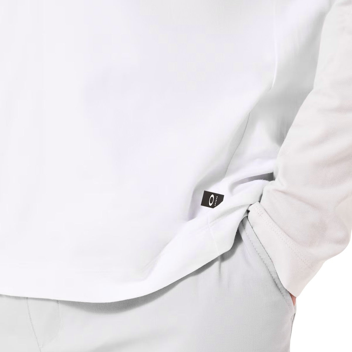Polera Oakley All Day SS White
