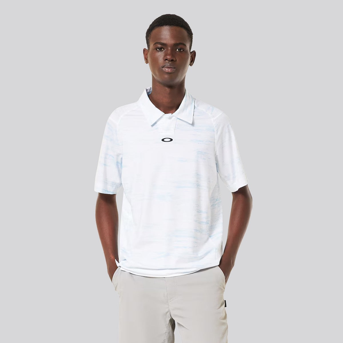 Polera Oakley C1 Dunes White