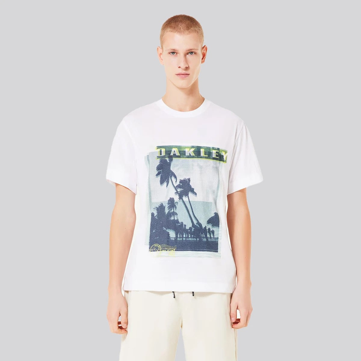 Polera Oakley Palm White