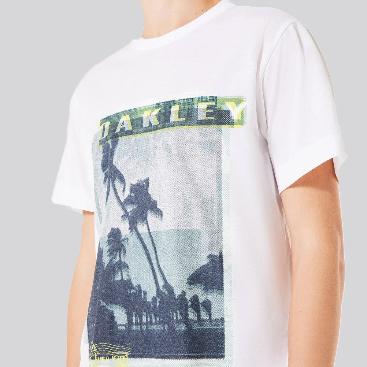 Polera Oakley Palm White