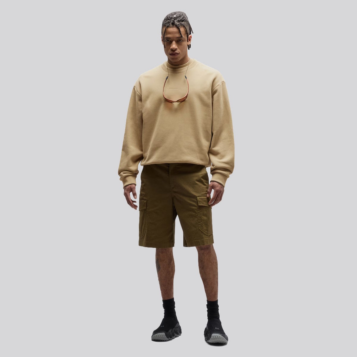 Polerón Oakley Soho Gen Crewneck Grey/Taupe