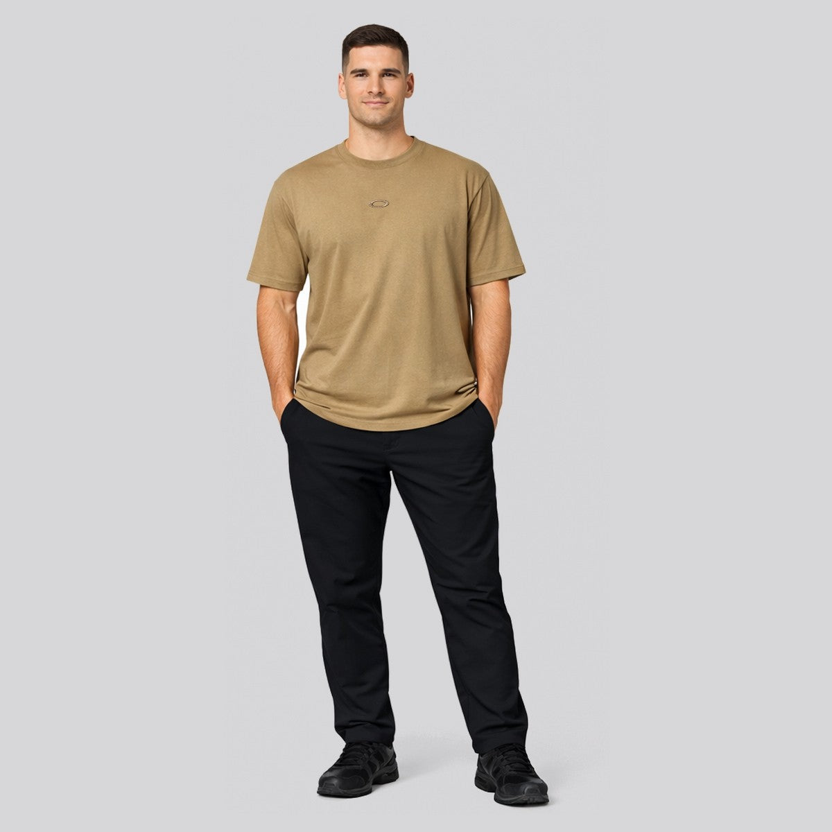 Polera Oakley Futurescape Fossil Pebble