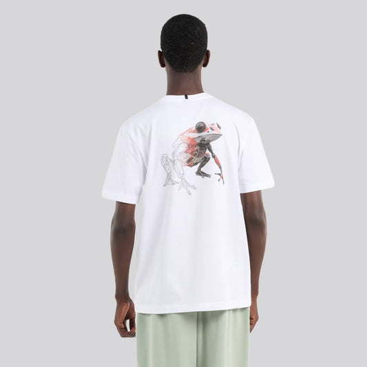 Polera Oakley Futurescape Frog All White