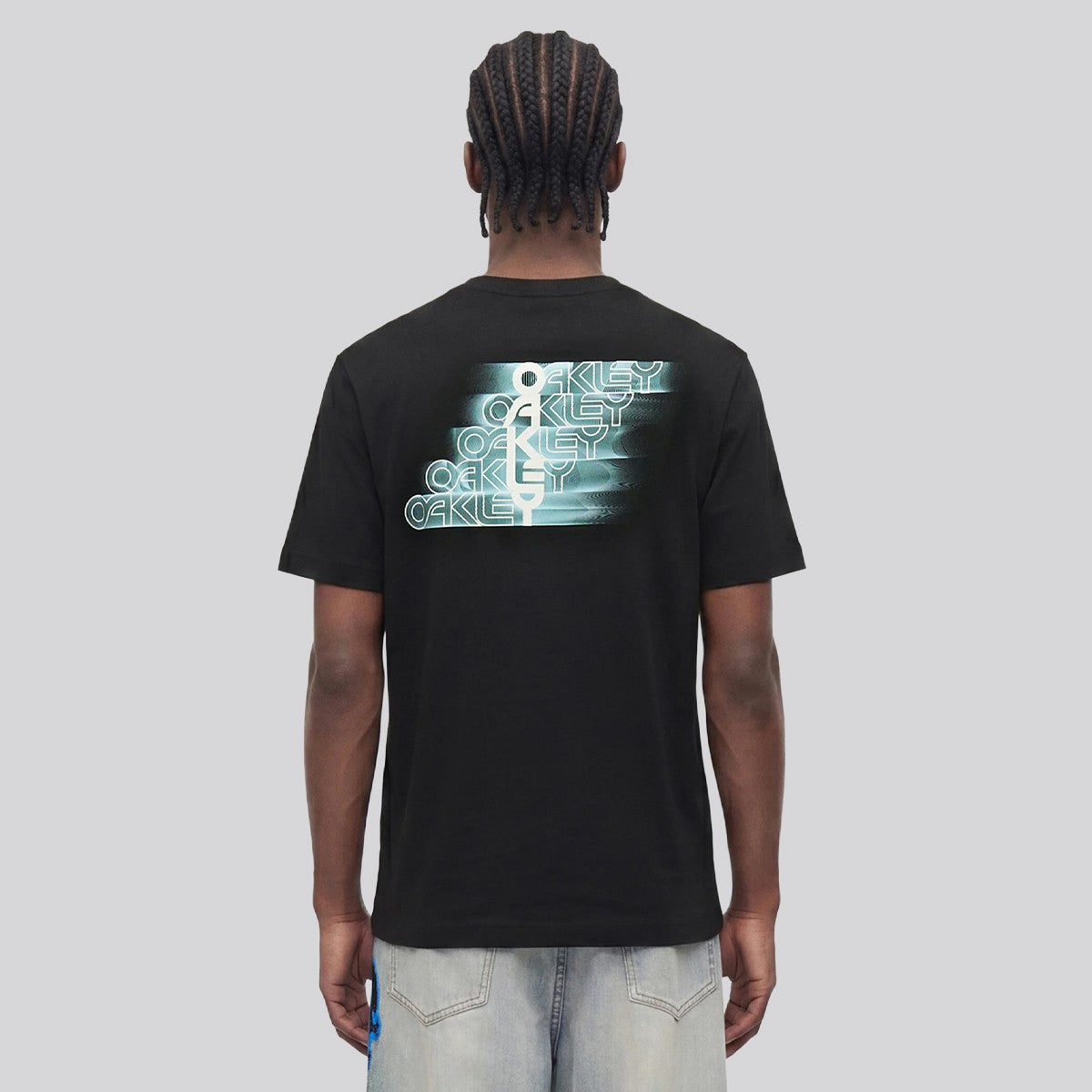 Polera Oakley Stacked Flow Black