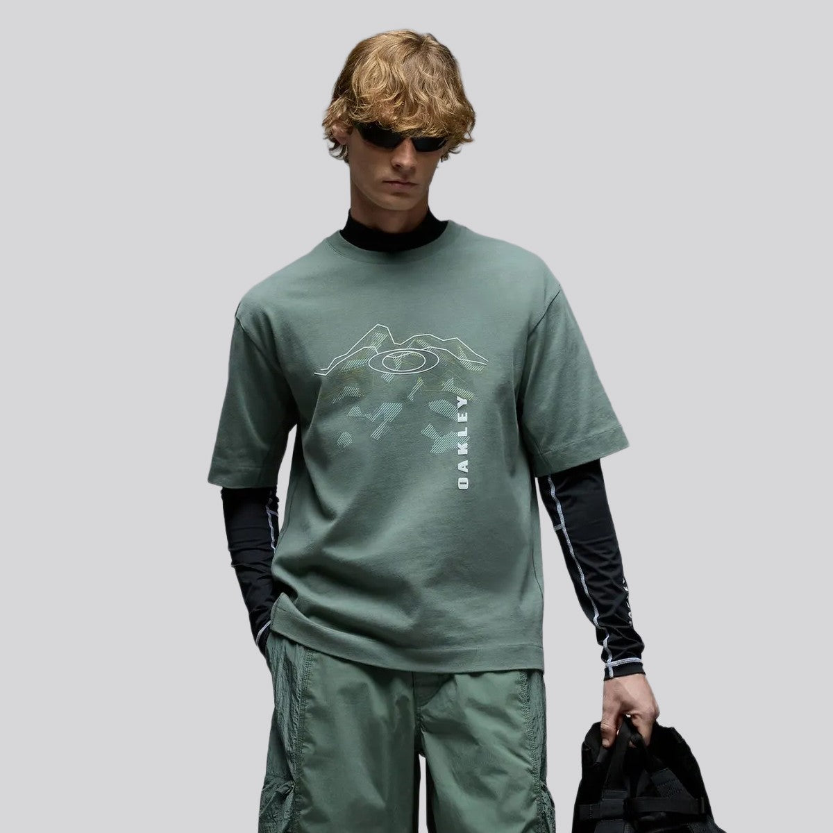 Polera Oakley MTN Ridge Dark Green