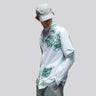 Camisa Oakley Hibiscus Breeze Light Blue