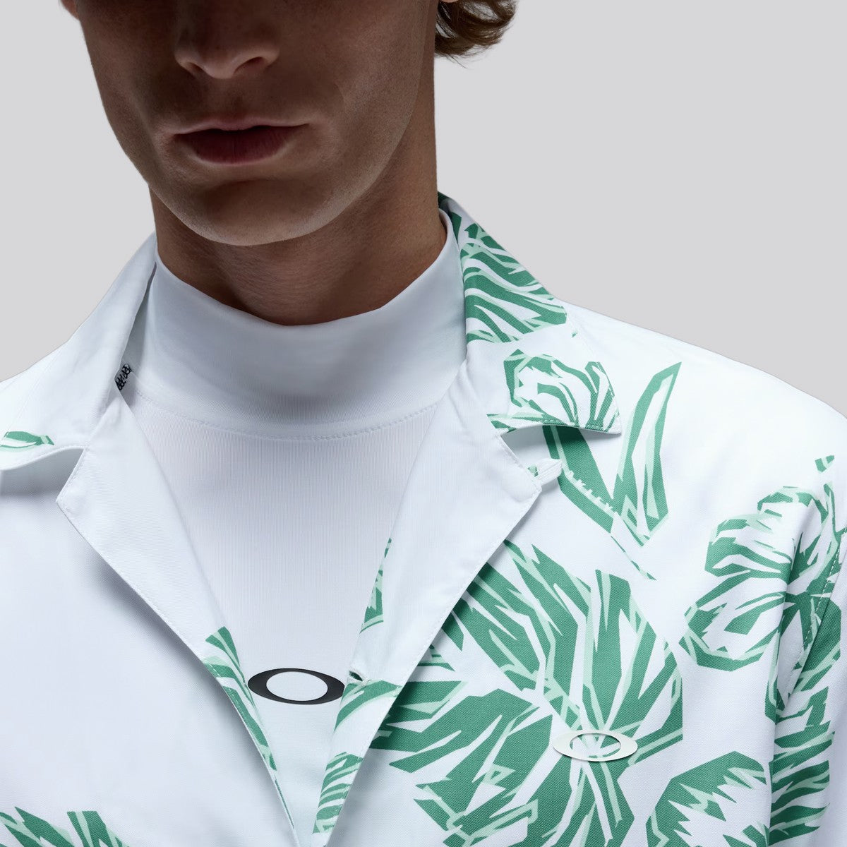 Polera Oakley Hibiscus Breeze Black/Black Multi 1