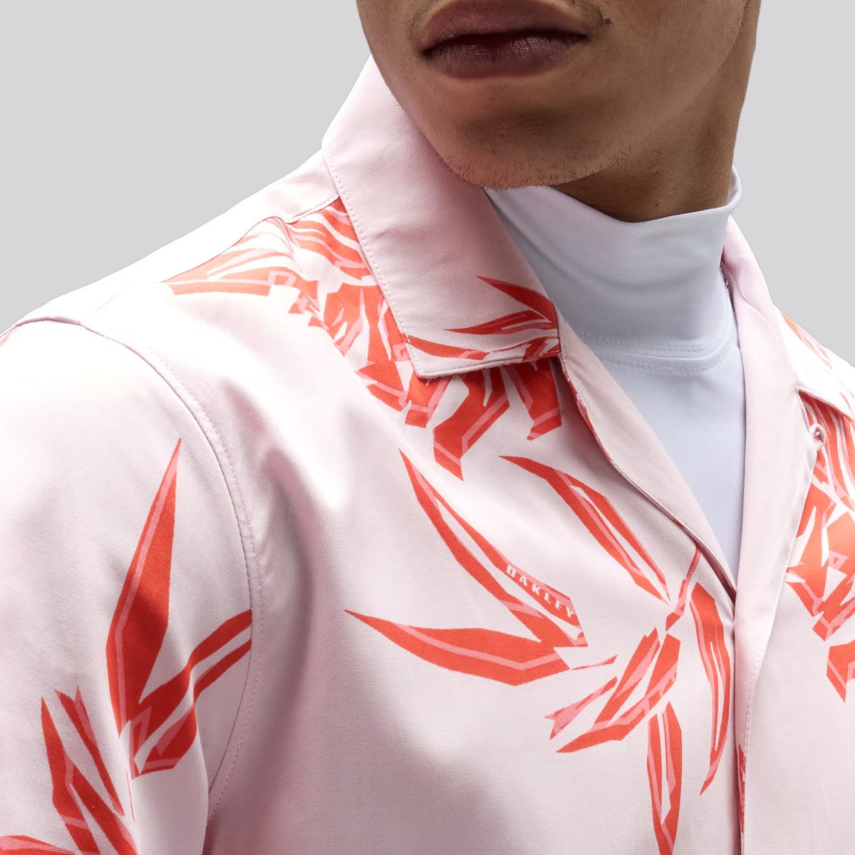 Polera Oakley Hibiscus Breeze Black