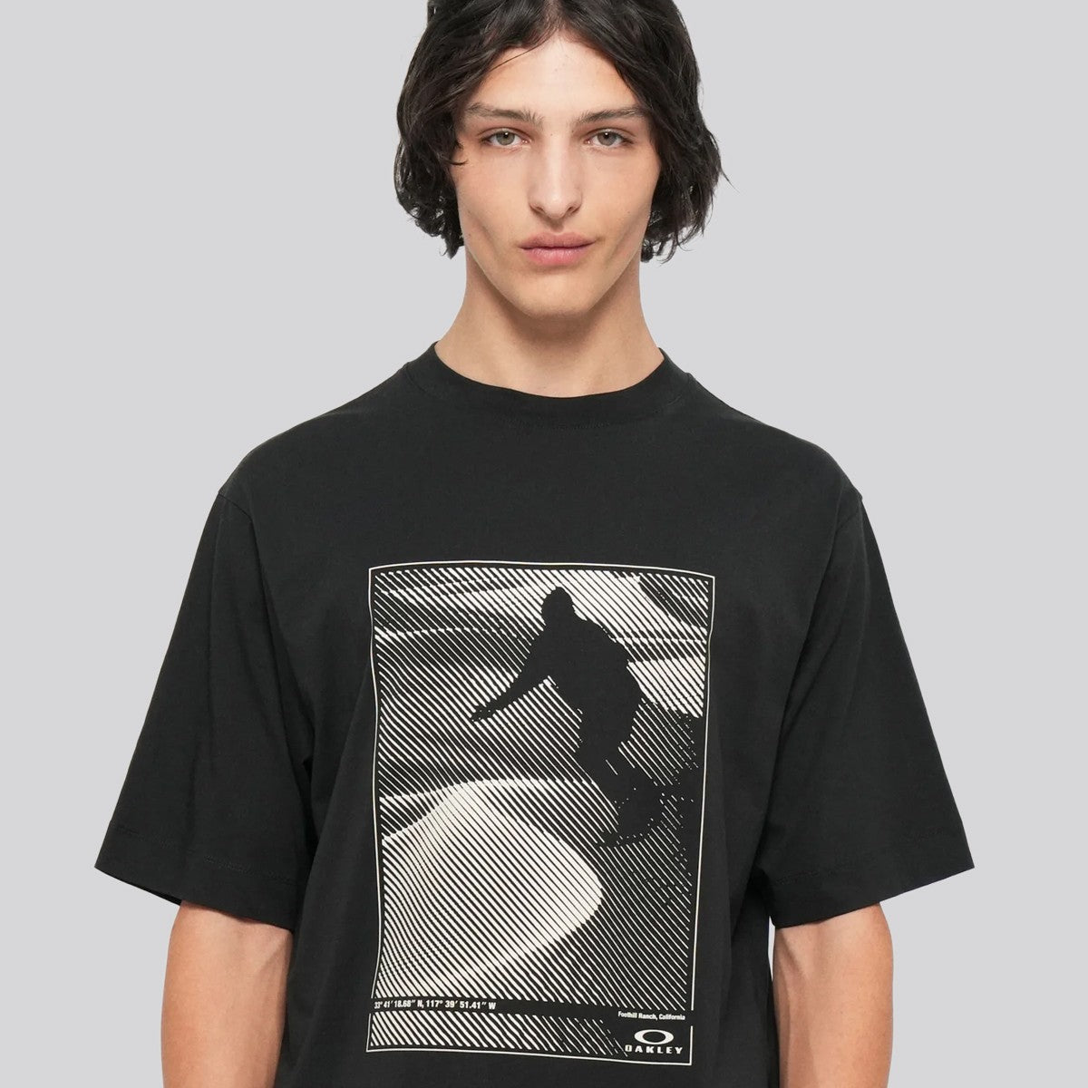 Polera Oakley Sandboard Black