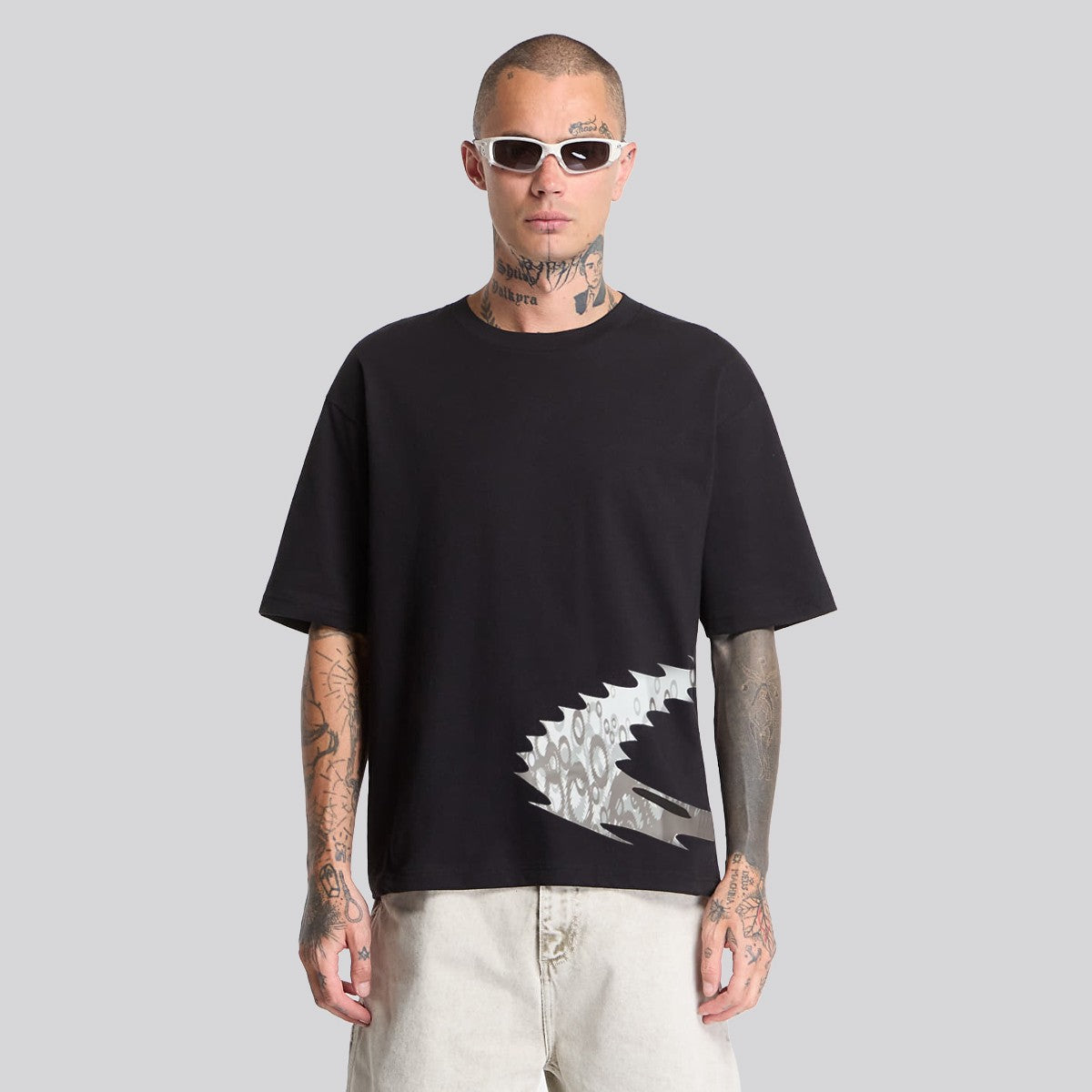 Polera Oakley New Retro Static 3.0 BLACK/BLACK