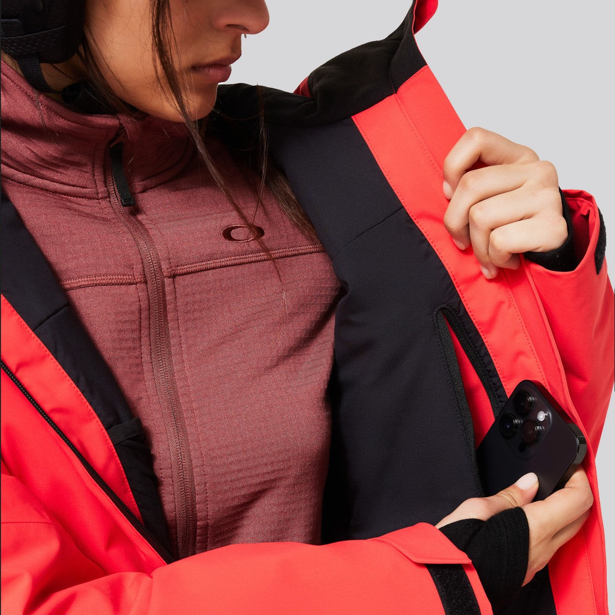 Chaqueta Oakley Canopy Red